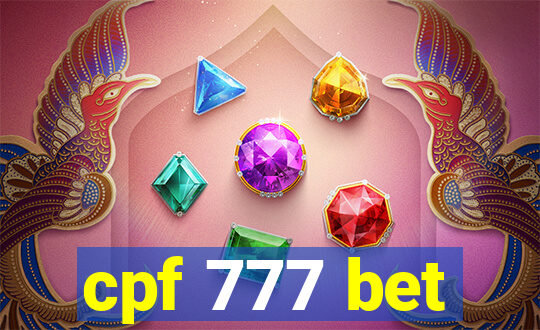 cpf 777 bet